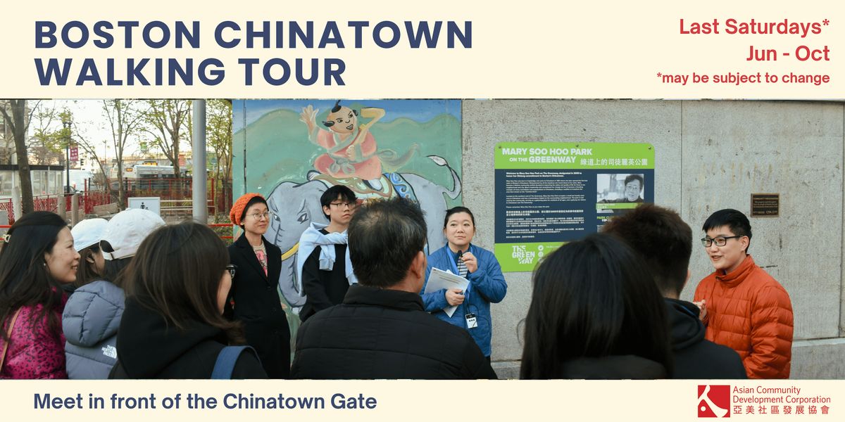 ACDC Public Chinatown Walking Tours - August 2025, 23 August | Event in Boston | AllEvents