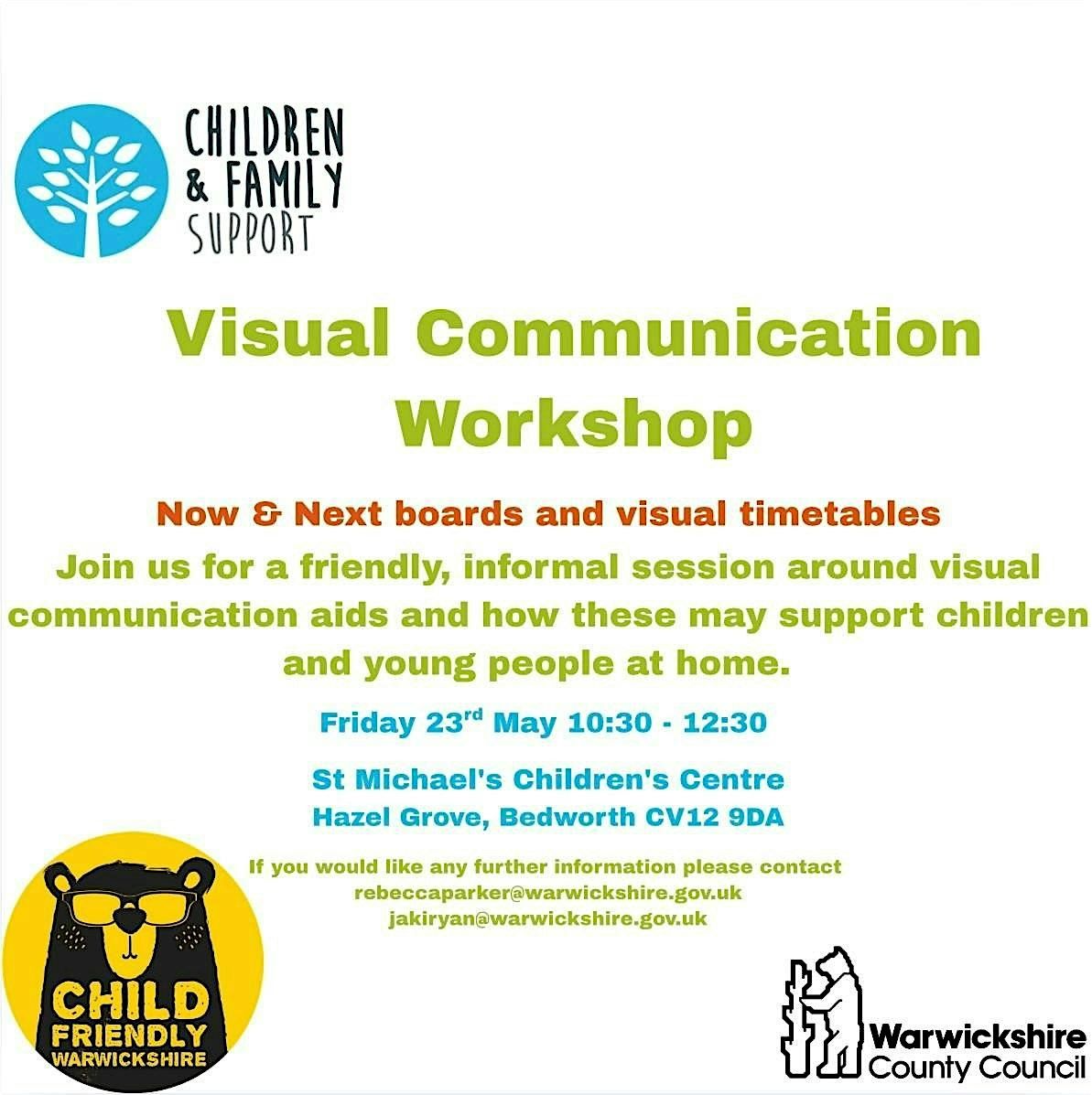 Visual Communication Workshop, 23 May | Event in Bedworth | AllEvents