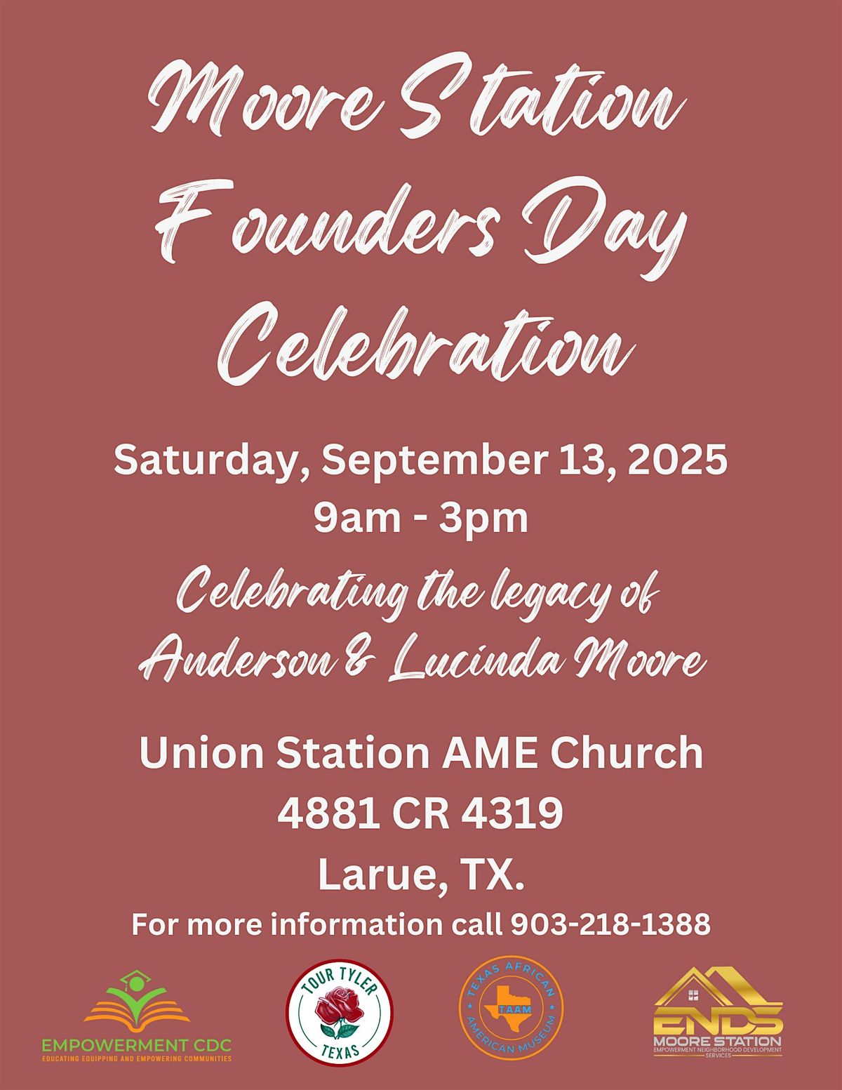 Moore Station Founder's Day, 13 September | Event in LaRue | AllEvents