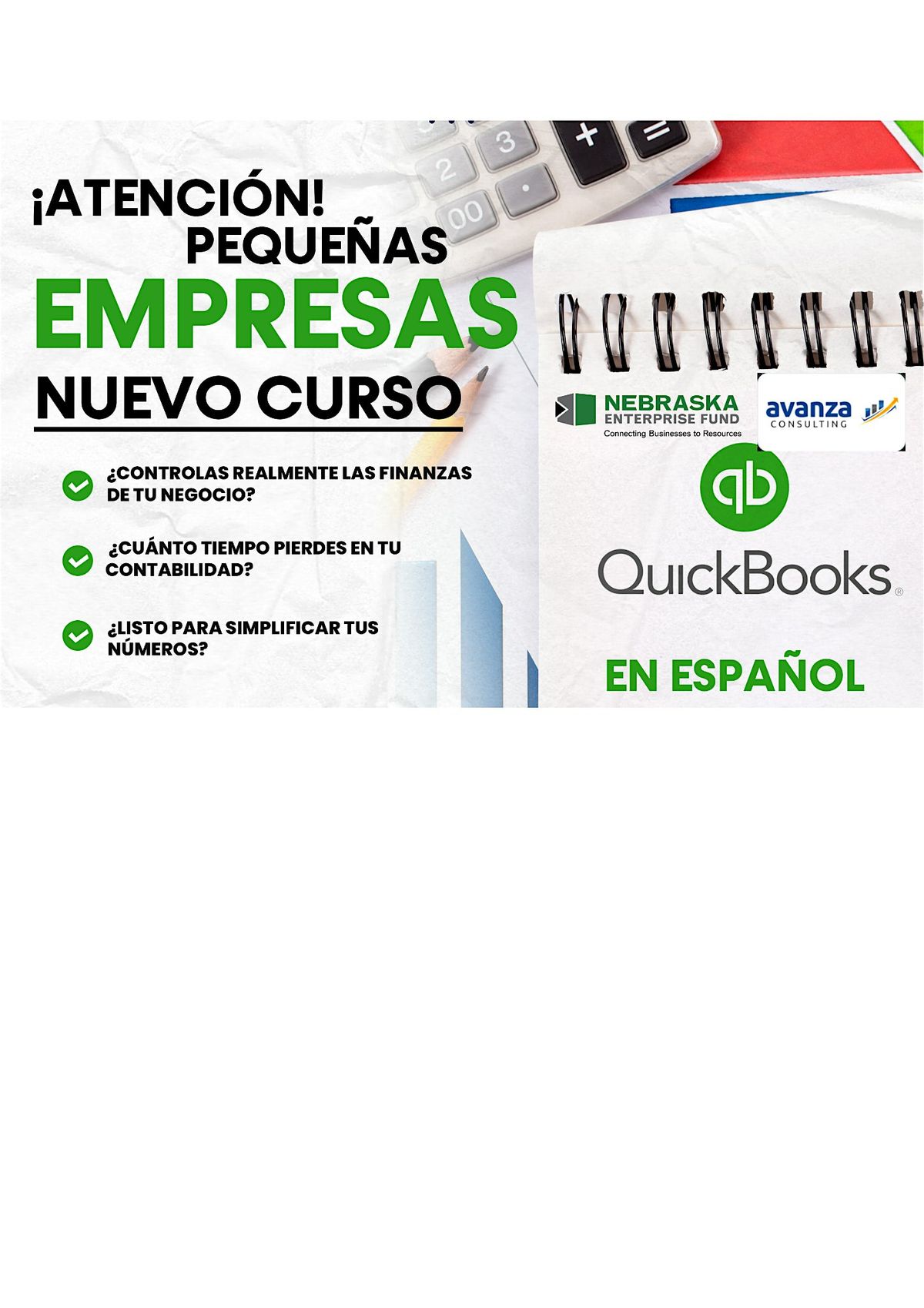 OMAHA QUICKBOOKS EN ESPANOL, 4 October | Event in Omaha | AllEvents