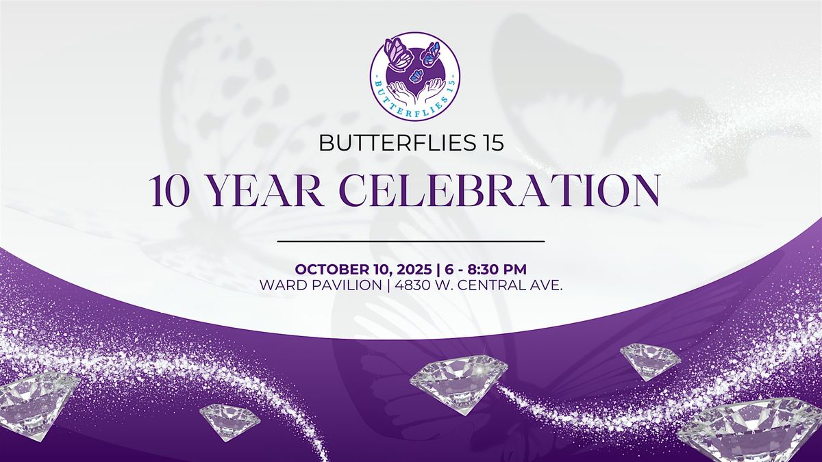 Butterflies 15  Ten Year Celebration, 10 October | Event in Toledo | AllEvents