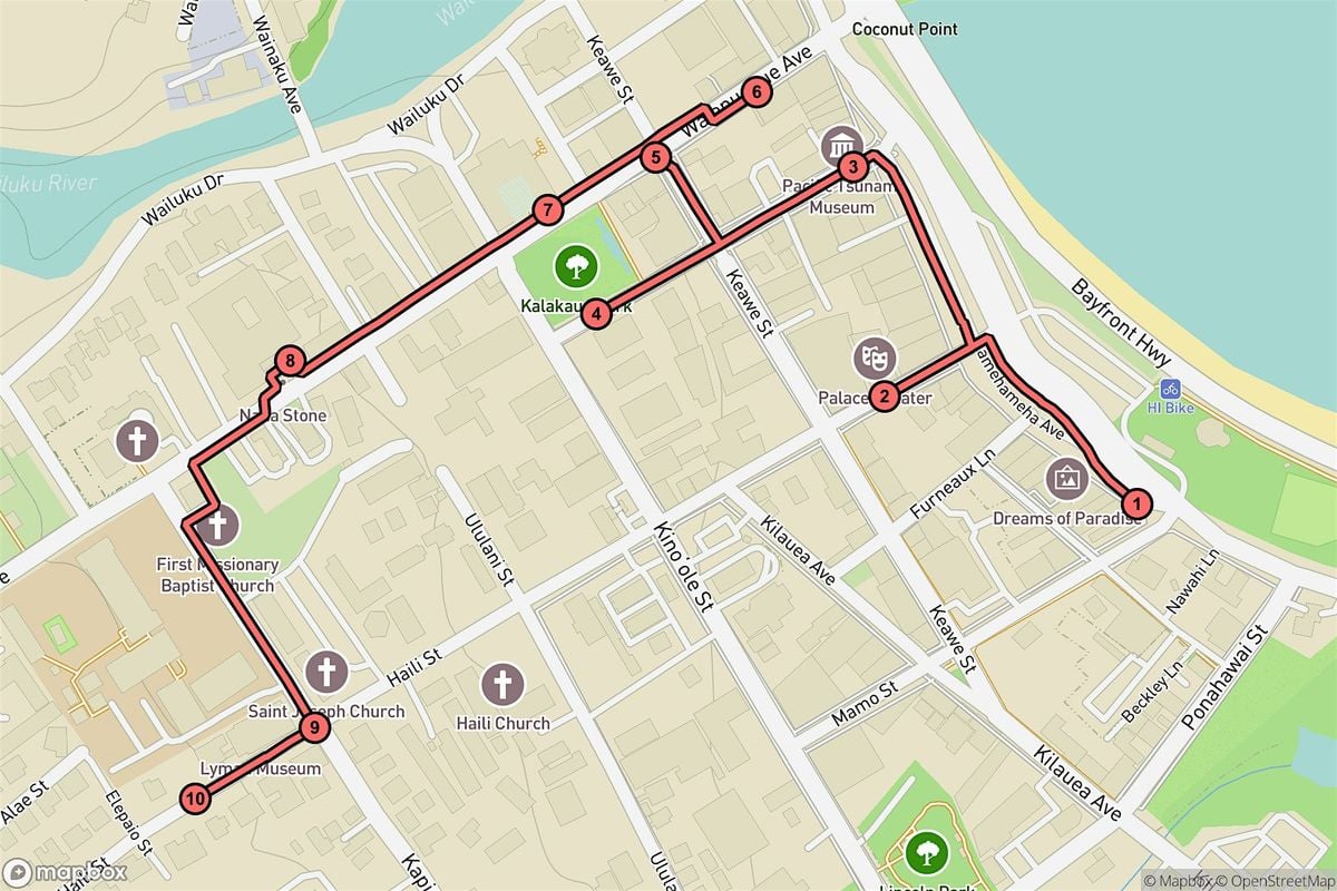 Hilo Audio Tour: Echoes of Heritage and Hidden Stones | Event in Hilo | AllEvents