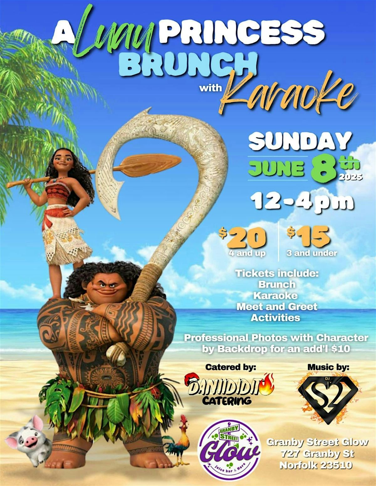 A Luau Princess Brunch, 8 June | Event in Norfolk | AllEvents