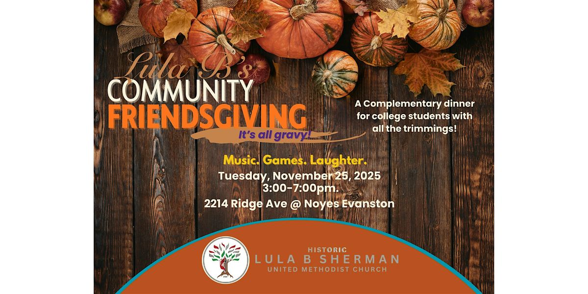 Community Friendsgiving | Event in Evanston | AllEvents