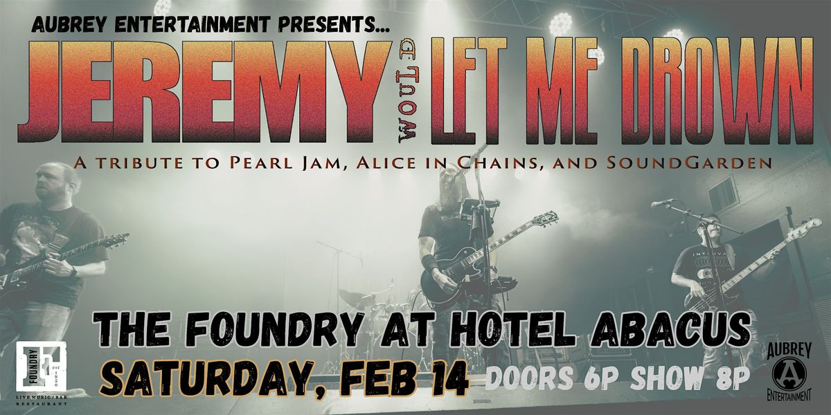 90s Grunge Night featuring JEREMY WOULD LET ME DROWN @ The Foundry, 14 February | Event in Athens | AllEvents