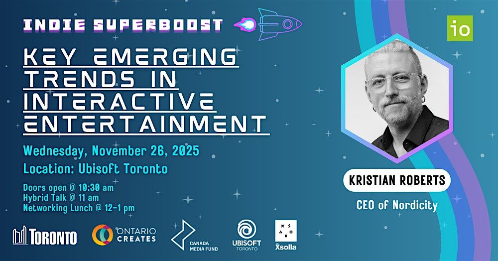 Hybrid ISB Talk & Lunch: Key Emerging Trends in Interactive Entertainment | Event in Toronto | AllEvents