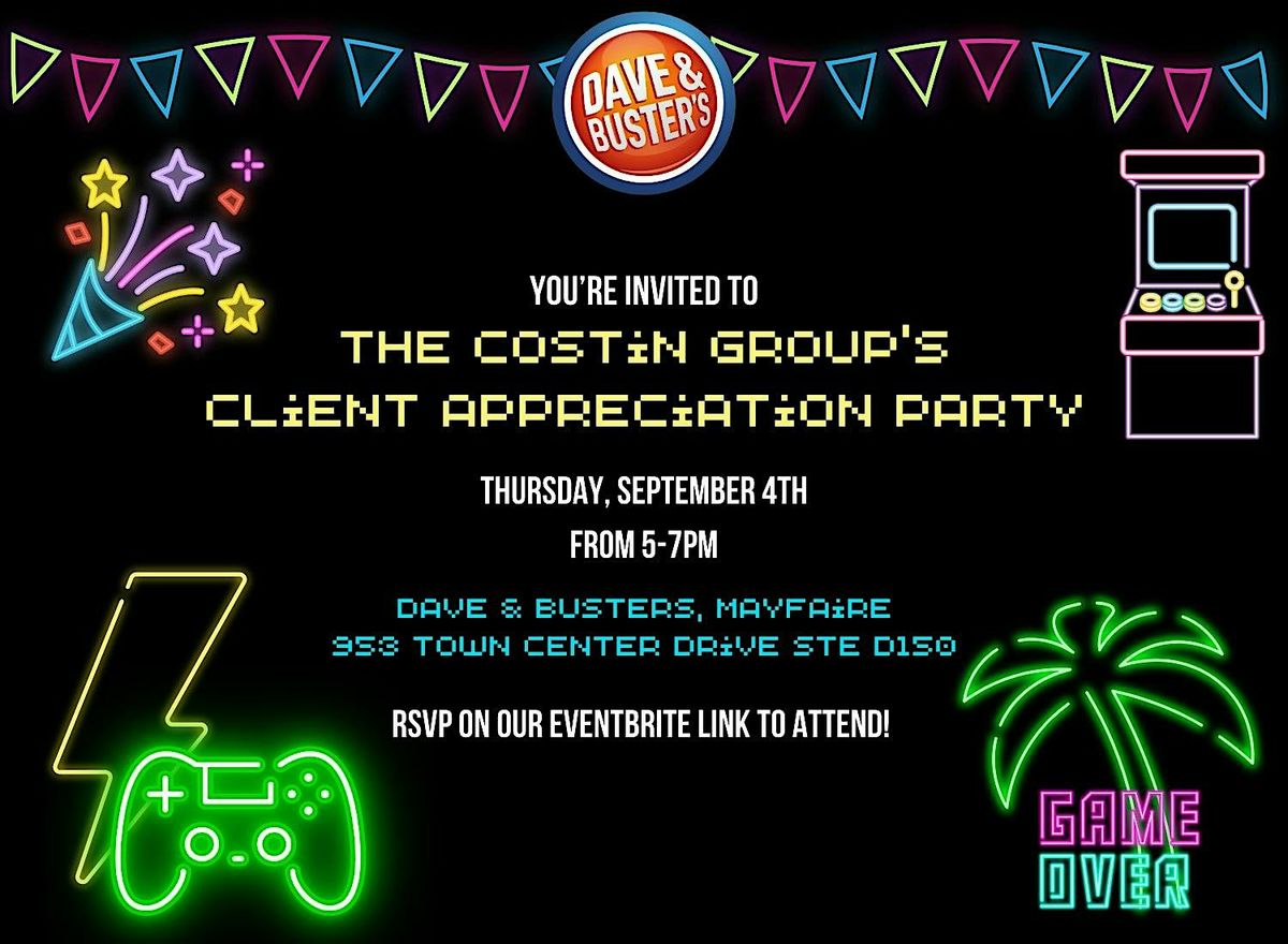 Costin Group Client Appreciation Party 2025, 4 September | Event in Wilmington | AllEvents