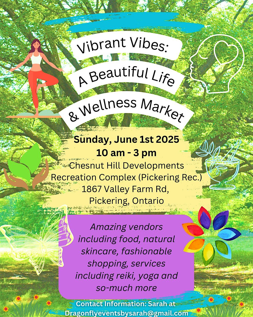 Vibrant Vibes: A Beautiful Life & Wellness Market, 1 June | Event in Pickering | AllEvents