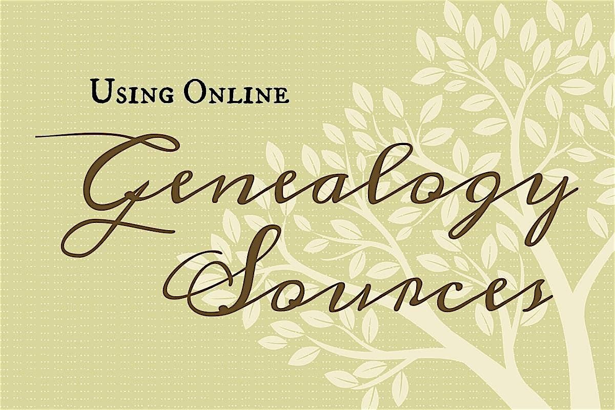 Using Online Genealogy Sources, 12 August | Event in New Cumberland | AllEvents