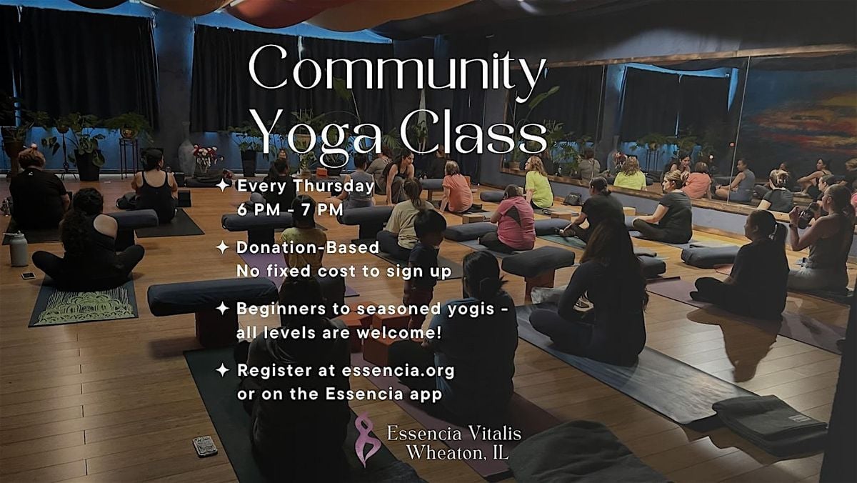 Community Yoga Class | Event in Wheaton | AllEvents