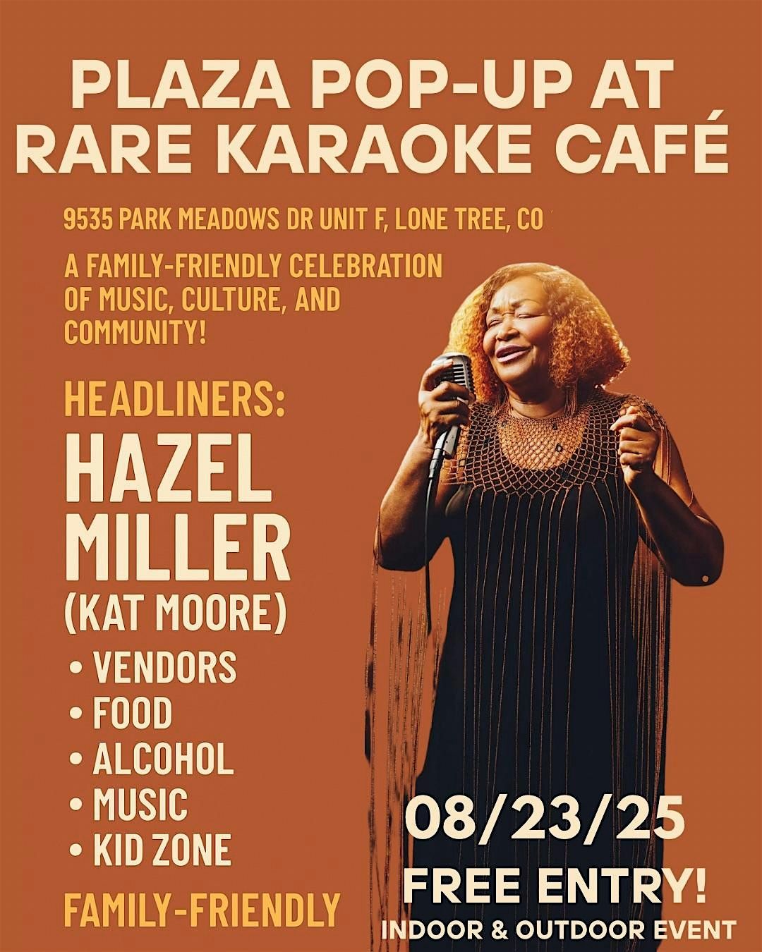Plaza Palooza - Featuring Hazel Miller, 23 August | Event in Lone Tree | AllEvents