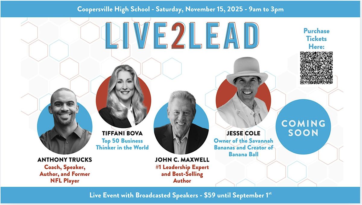 Live2Lead West Michigan, 15 November | Event in Coopersville | AllEvents