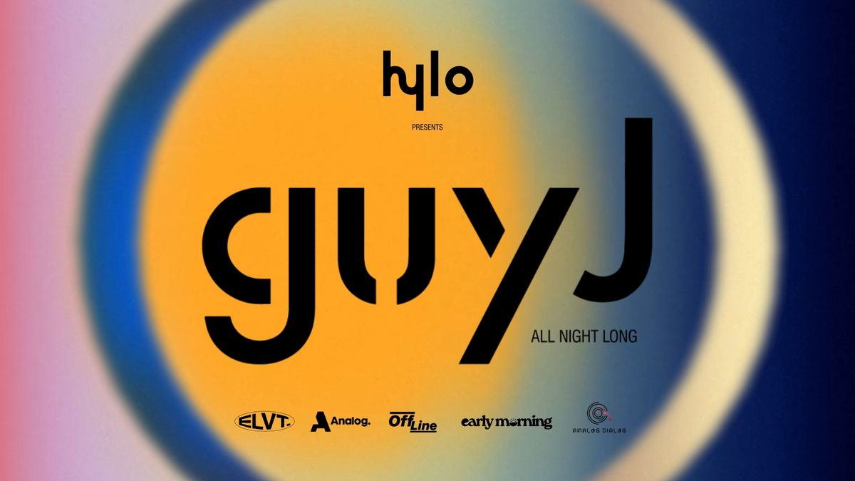 Hylo Presents Guy J — event poster