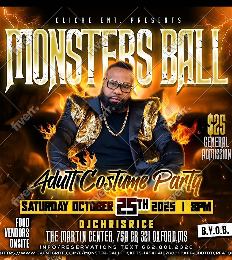 Monster Ball, 25 October | Event in Oxford | AllEvents