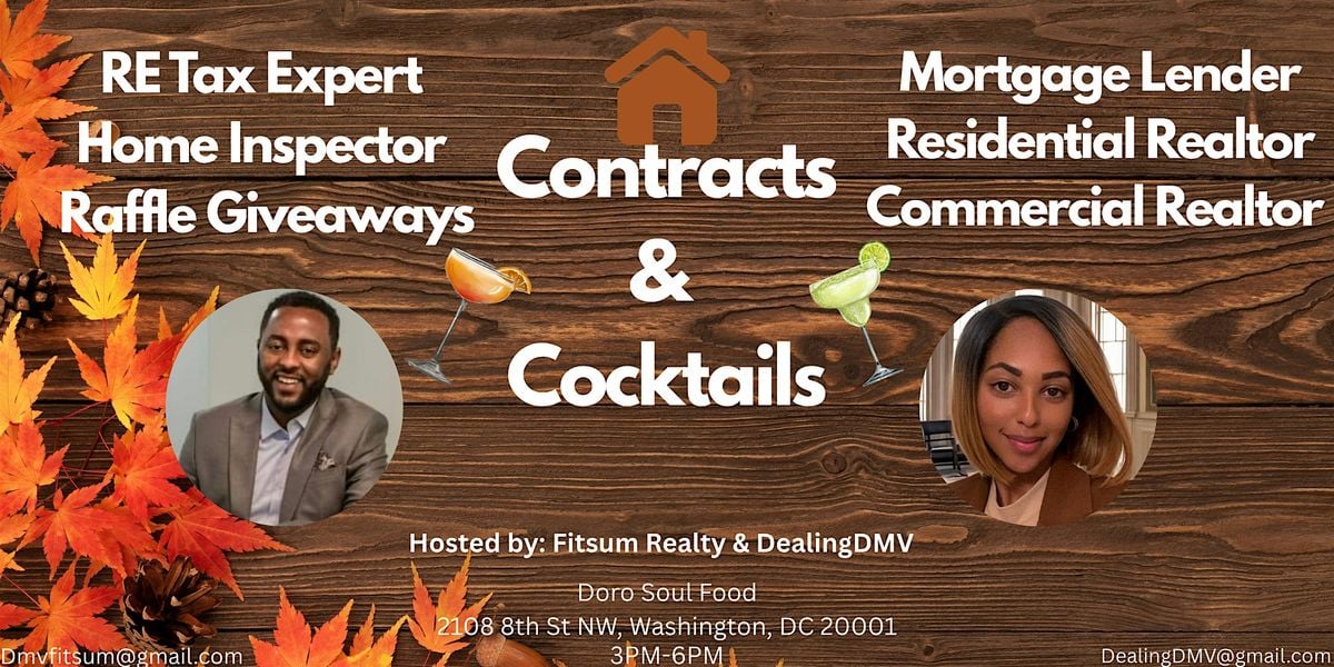 Contracts and Cocktails, 18 October | Event in Washington | AllEvents