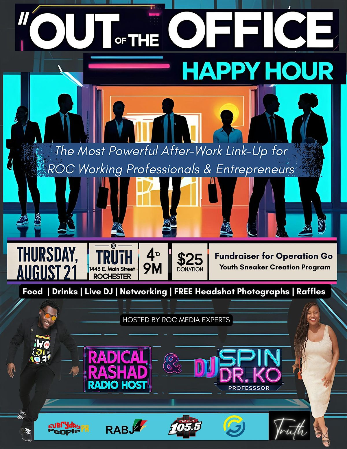 Out of the Office | Summer's Biggest Happy Hour, 21 August | Event in Rochester | AllEvents