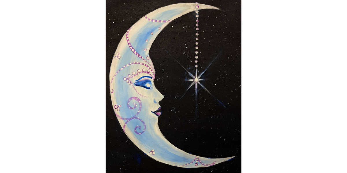 Lady Moon - Paint and Sip in Cincinnati | Classpop!™, 28 October | Event in West Chester | AllEvents