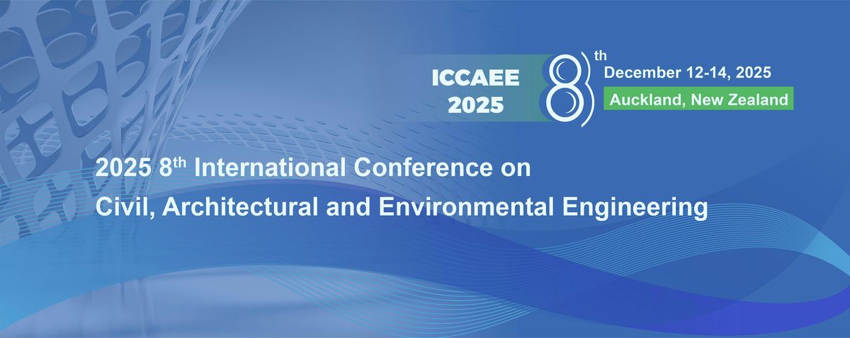 ICCAEE 2026, 6 February | Event in 奥克兰 | AllEvents