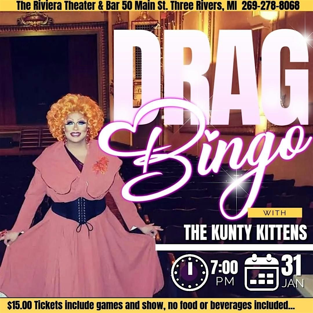 Drag me to Bingo, 31 January | Event in Three Rivers | AllEvents