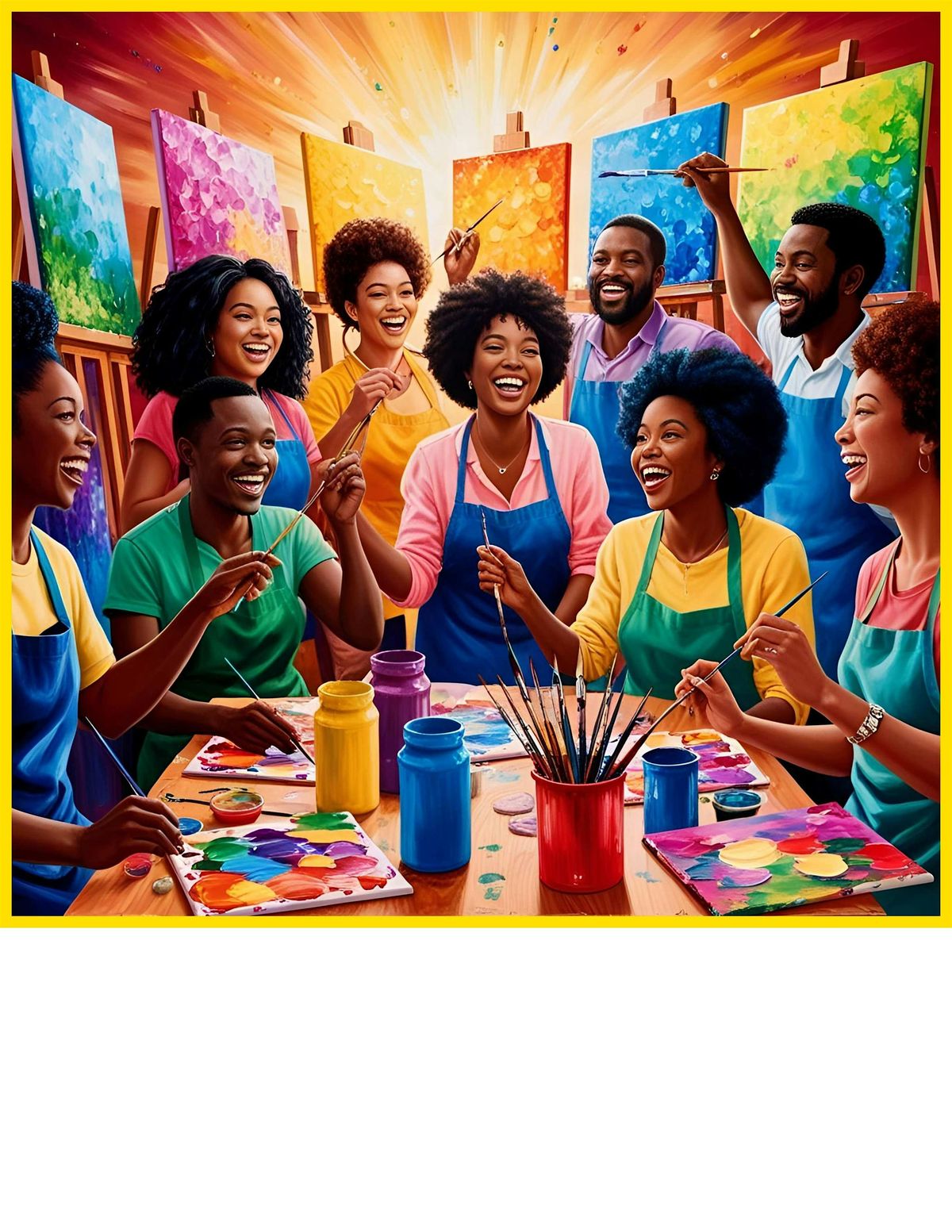 JUNETEENTH Paint & Sip Party, 12 June | Event in Jonesboro | AllEvents