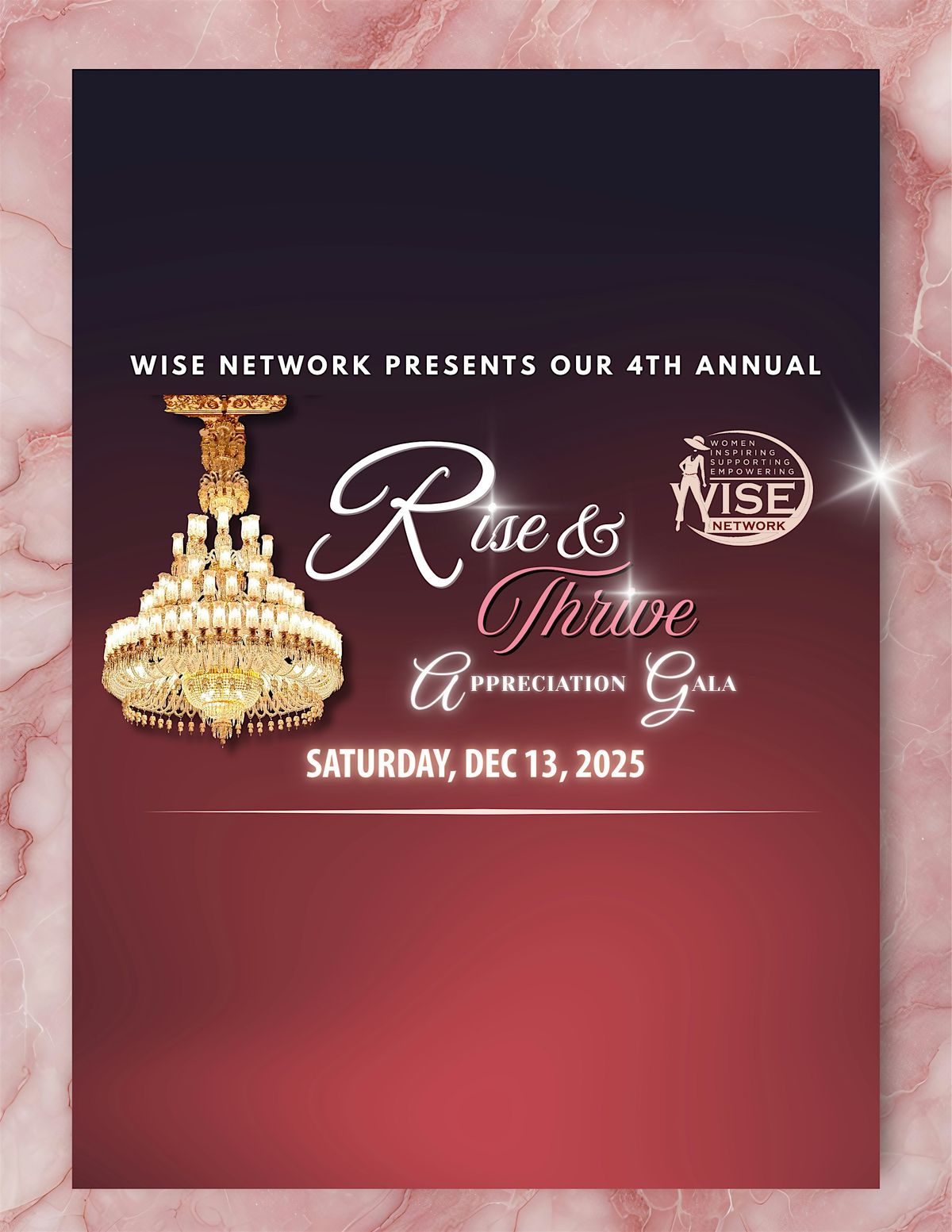 Rise & Thrive - Appreciation Gala, 13 December | Event in Windsor Locks | AllEvents