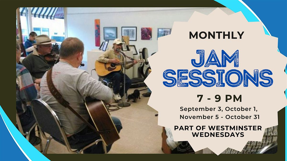 Common Ground on the Hill Downtown Jam Sessions - FREE & Open to the Public, 3 September | Event in Westminster