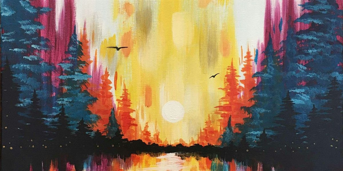 Prismatic Pines - Paint and Sip by Classpop!™, 26 June | Event in Gilbert | AllEvents
