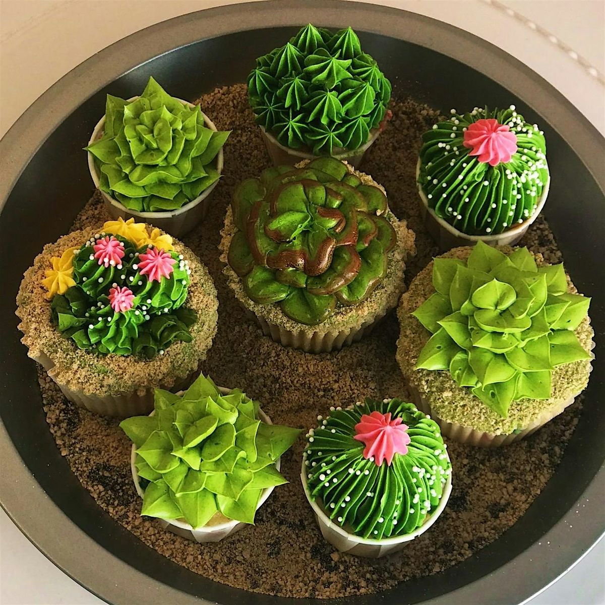 Summer Succulent Cupcake Class, 23 August | Event in Hastings | AllEvents