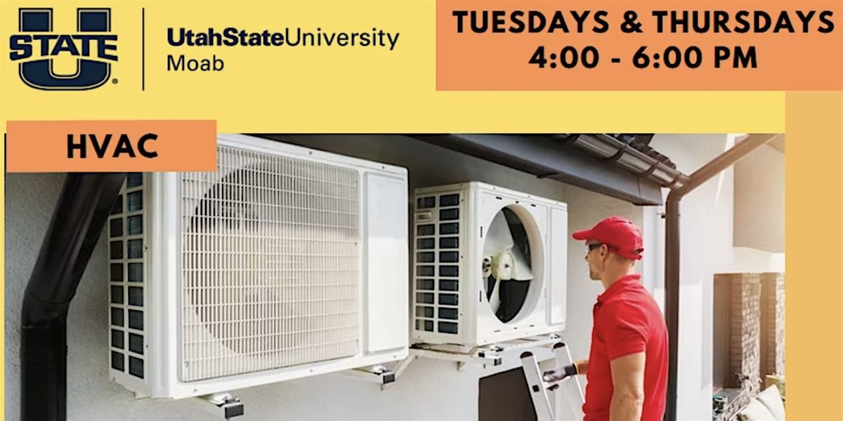 HVAC - Facilities Maintenance Technician Non-Credit Program, 13 May | Event in Moab | AllEvents