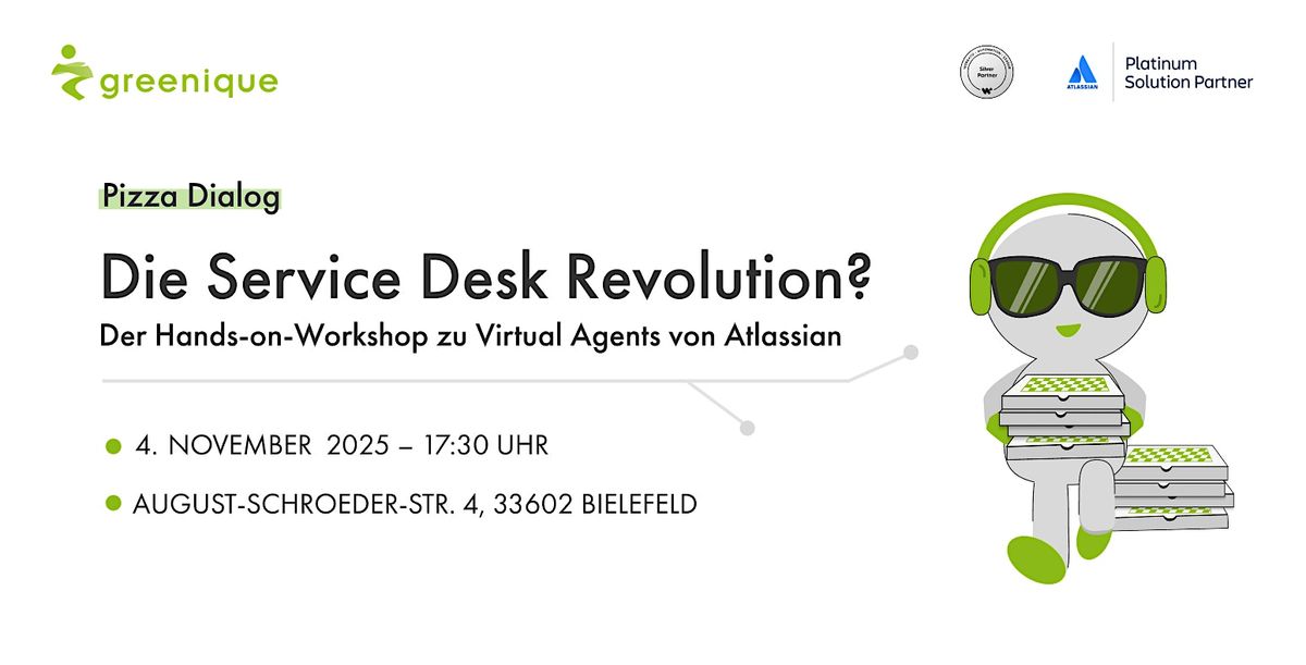 Die Service Desk Revolution? Workshop: Virtual Agents von Atlassian, 4 November | Event in Bielefeld | AllEvents
