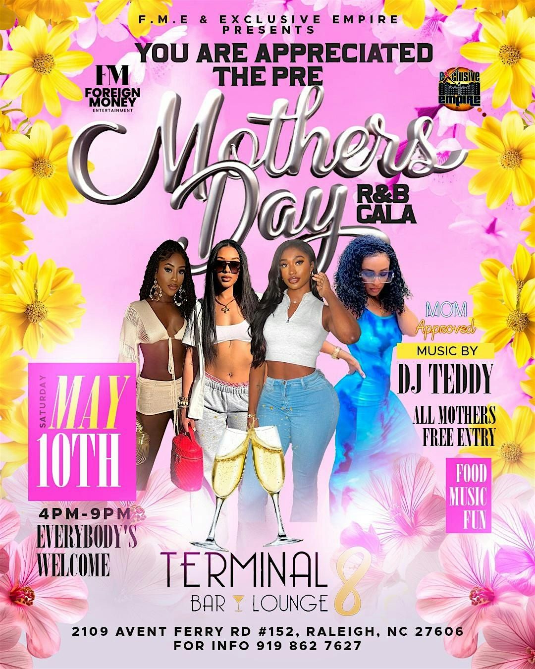 "You Are Appreciated " The Mothers Day R&B Gala, 10 May | Event in Raleigh | AllEvents
