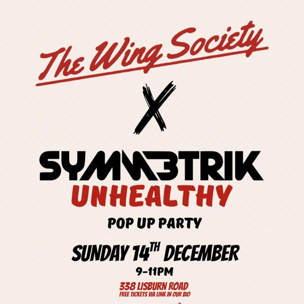 Unhealthy Release Pop Up Party, 14 December | Event in Belfast | AllEvents
