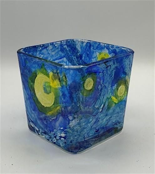Alcohol Flame Art - Starry Night Votive | Jake Willwerth, instructor | Event in Gloversville | AllEvents