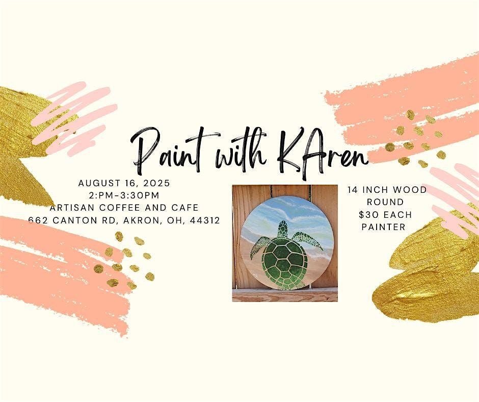 Painting with Karen: Celebrating the Beach and Summer with a Splash!, 16 August | Event in Akron | AllEvents