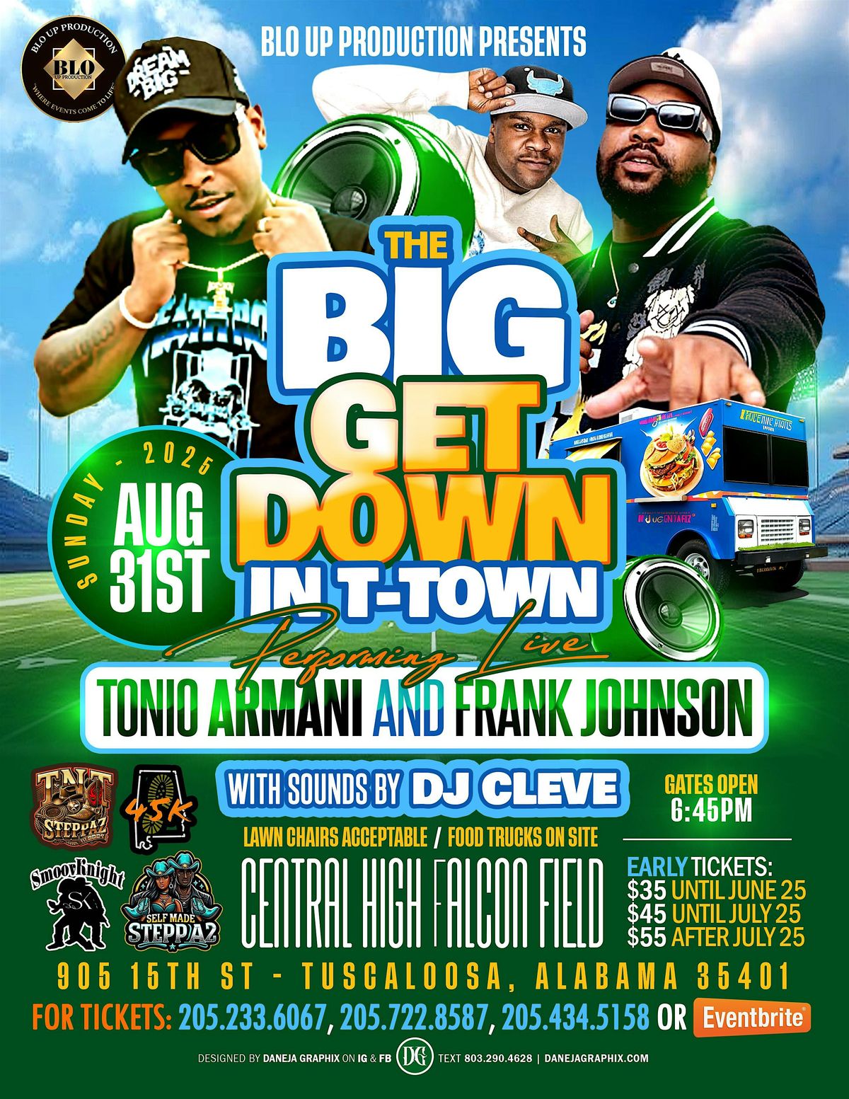 The Big get down in T Town, 31 August | Event in Tuscaloosa | AllEvents