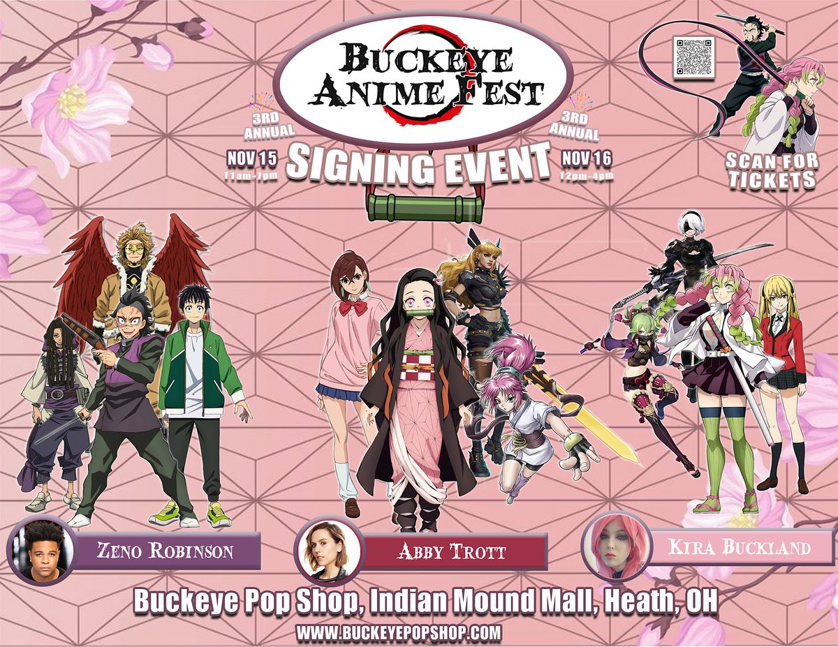 3rd Annual Buckeye Anime Fest, 15 November | Event in Heath | AllEvents