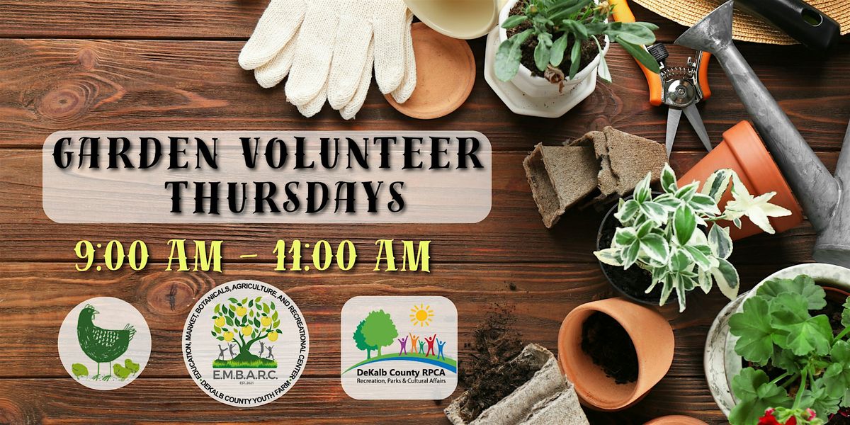 Volunteer Thursday in the Garden, 7 August | Event in Lithonia | AllEvents