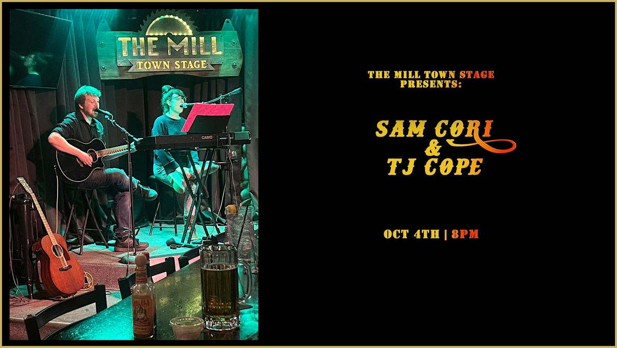 Sam Cori Duo live on the MTS, 4 October | Event in Milton | AllEvents
