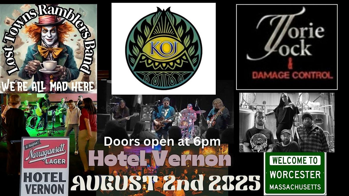 Hotel Vernon Rocks!, 2 August | Event in Worcester | AllEvents
