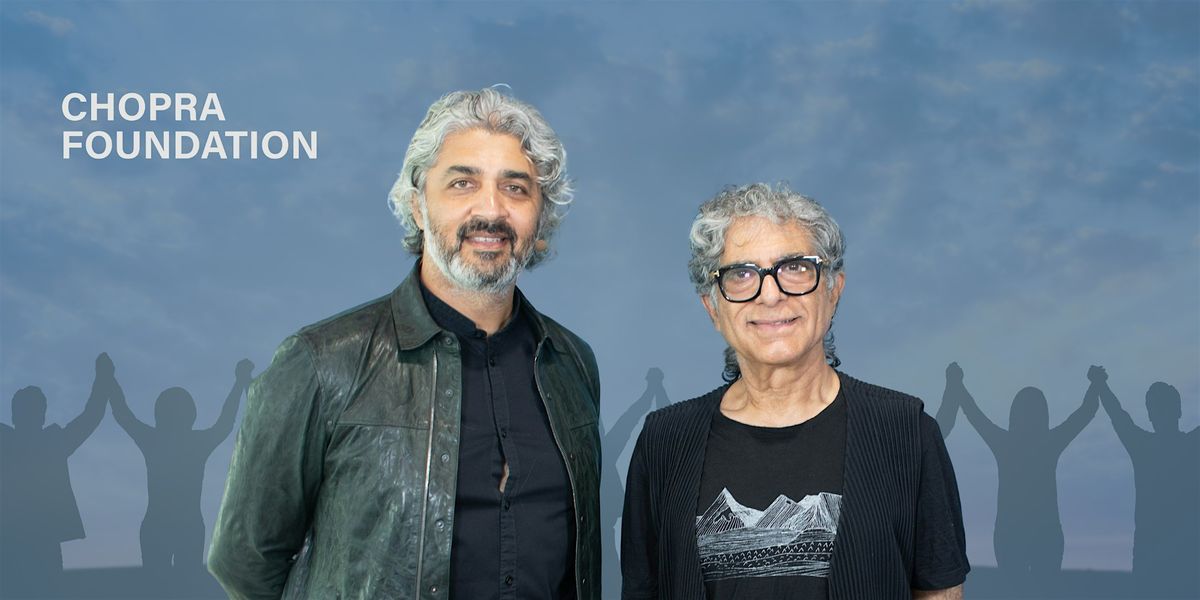 Fireside Chat with Deepak Chopra and Poonacha Machaiah, 17 June | Event in Vallauris | AllEvents