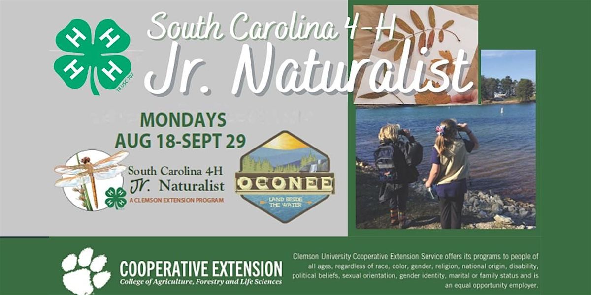 2025 Oconee Area Junior Naturalist Program, 18 August | Event in Seneca | AllEvents