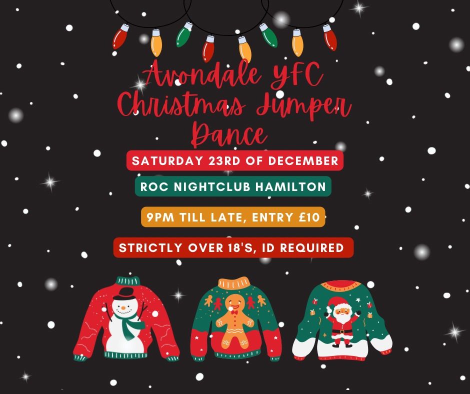 Avondale YFC Xmas Jumper Dance 🕺🏼, ROC, Hamilton, December 23 2023