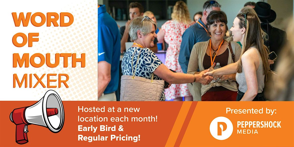 Word of Mouth Mixer: Meaningful Networking for Local Professionals, 18 December | Event in Boise | AllEvents