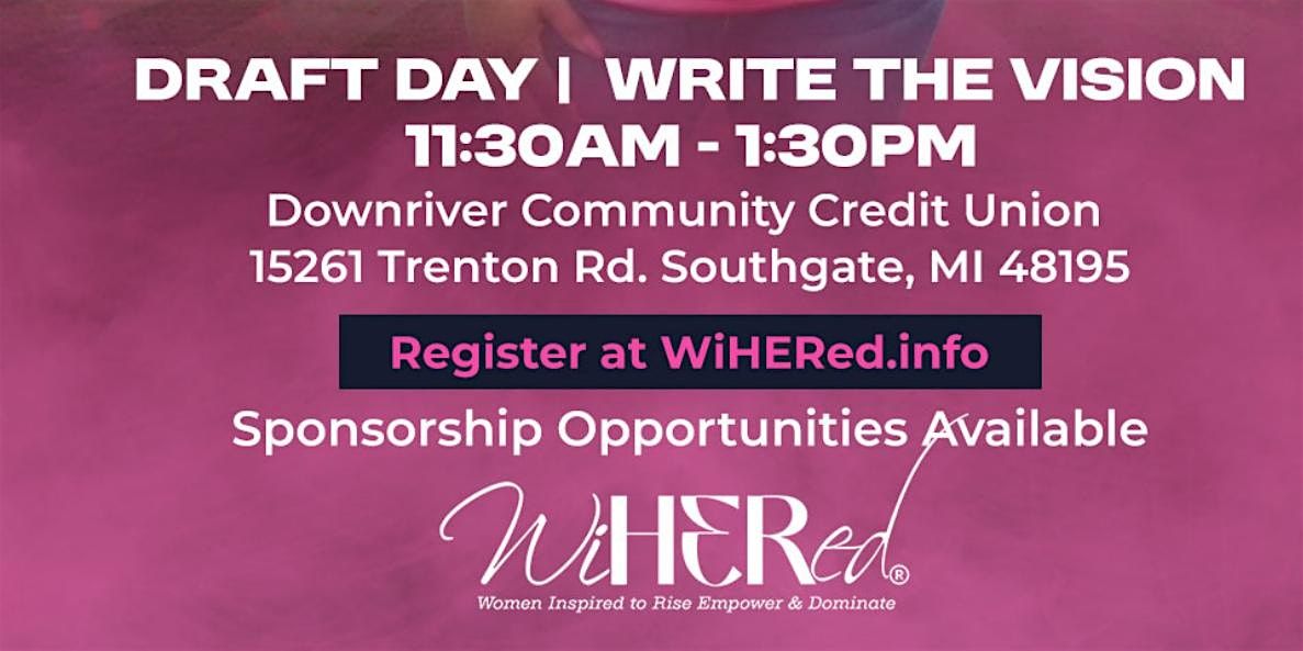 Draft Day |  Write the Play Vision Board Lunch, 9 December | Event in Southgate | AllEvents