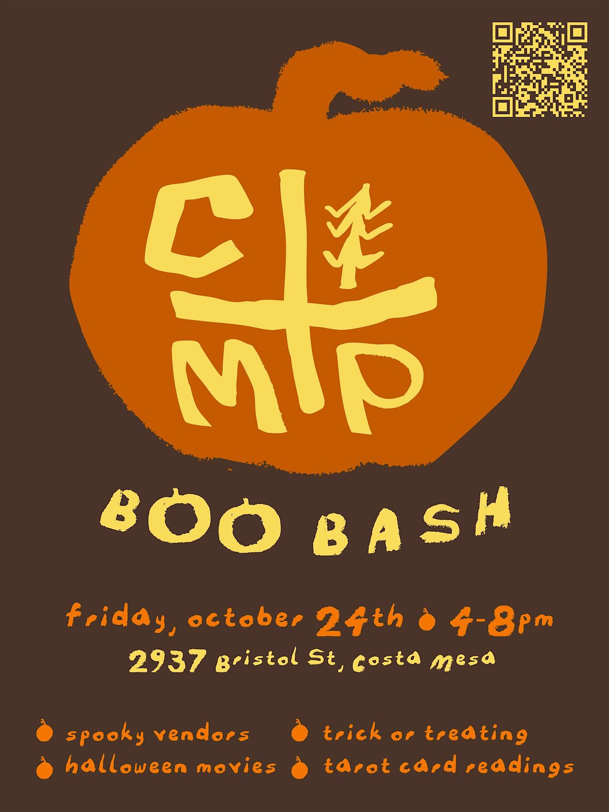 Boo Bash at The CAMP, 24 October | Event in Costa Mesa | AllEvents
