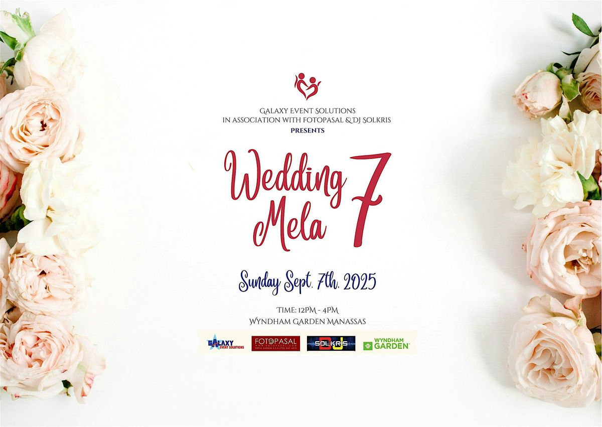 Wedding Mela 7 | Event Expo, 7 September | Event in Manassas | AllEvents