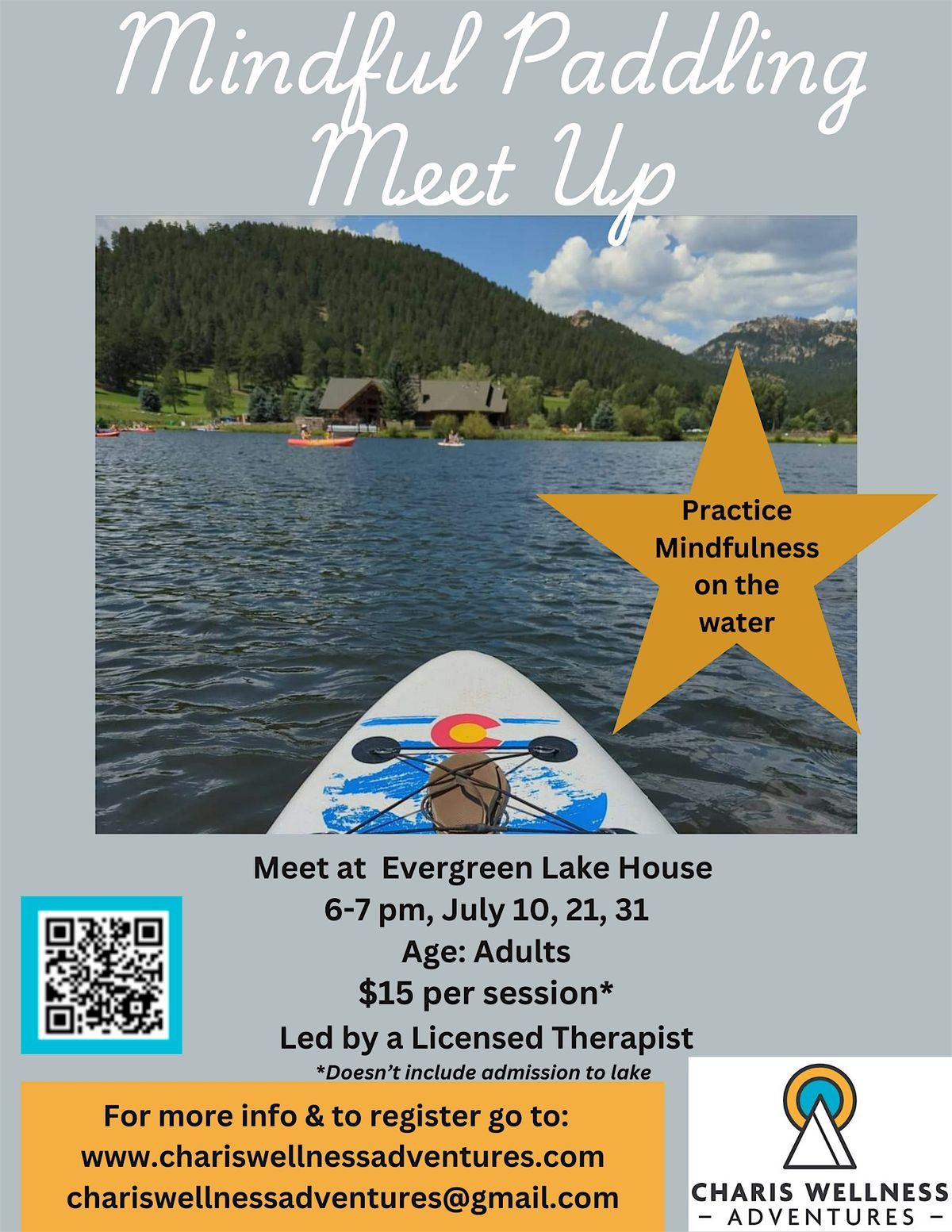 Mindful Paddling Meet Up | Event in Evergreen | AllEvents