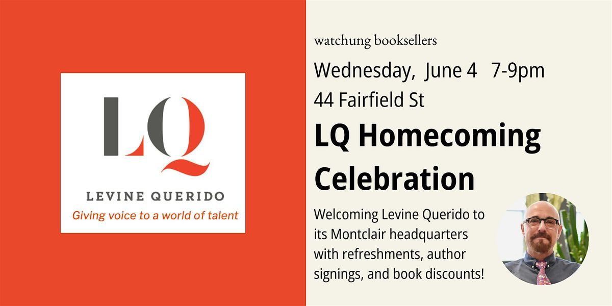 Levine Querido Homecoming Celebration, 4 June | Event in Montclair | AllEvents