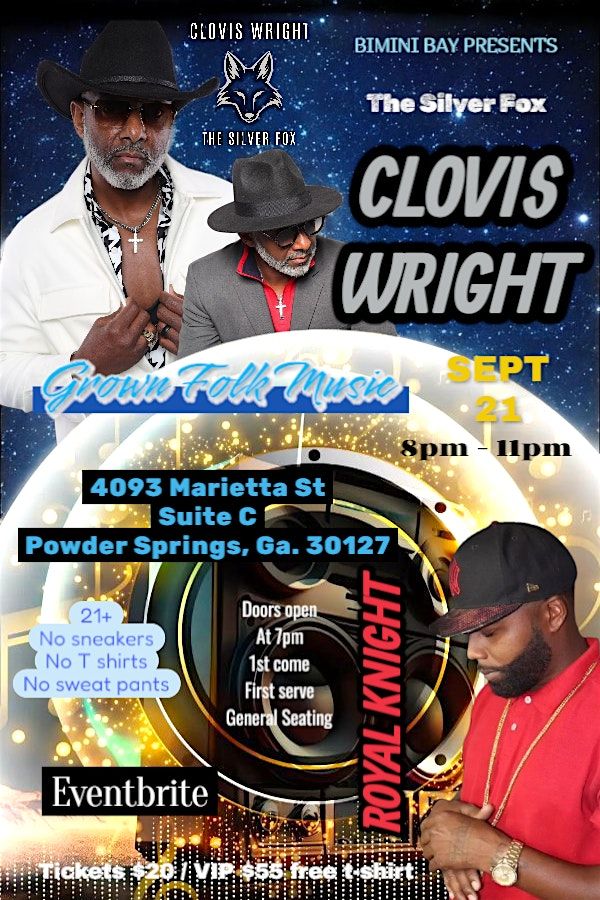 Grown folk music, 21 September | Event in Powder Springs | AllEvents