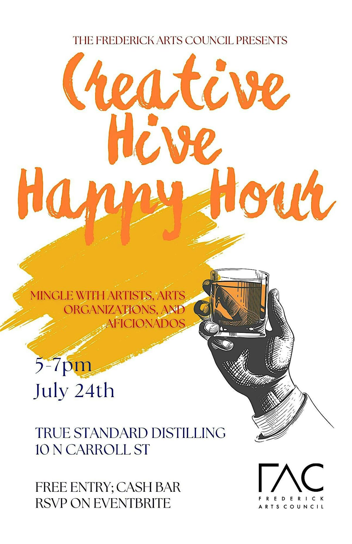 Creative Hive Happy Hour July 2025, 24 July | Event in Frederick | AllEvents